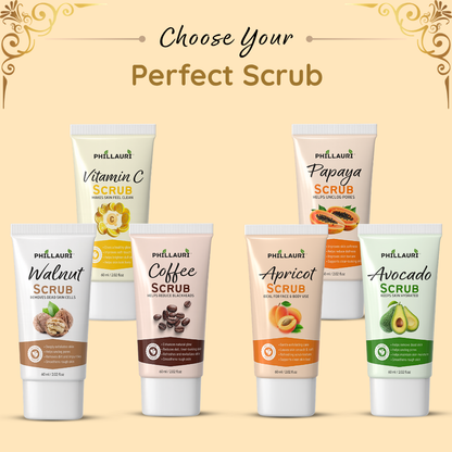 Phillauri Rice Water Scrub – Gentle Exfoliating Face & Body Scrub