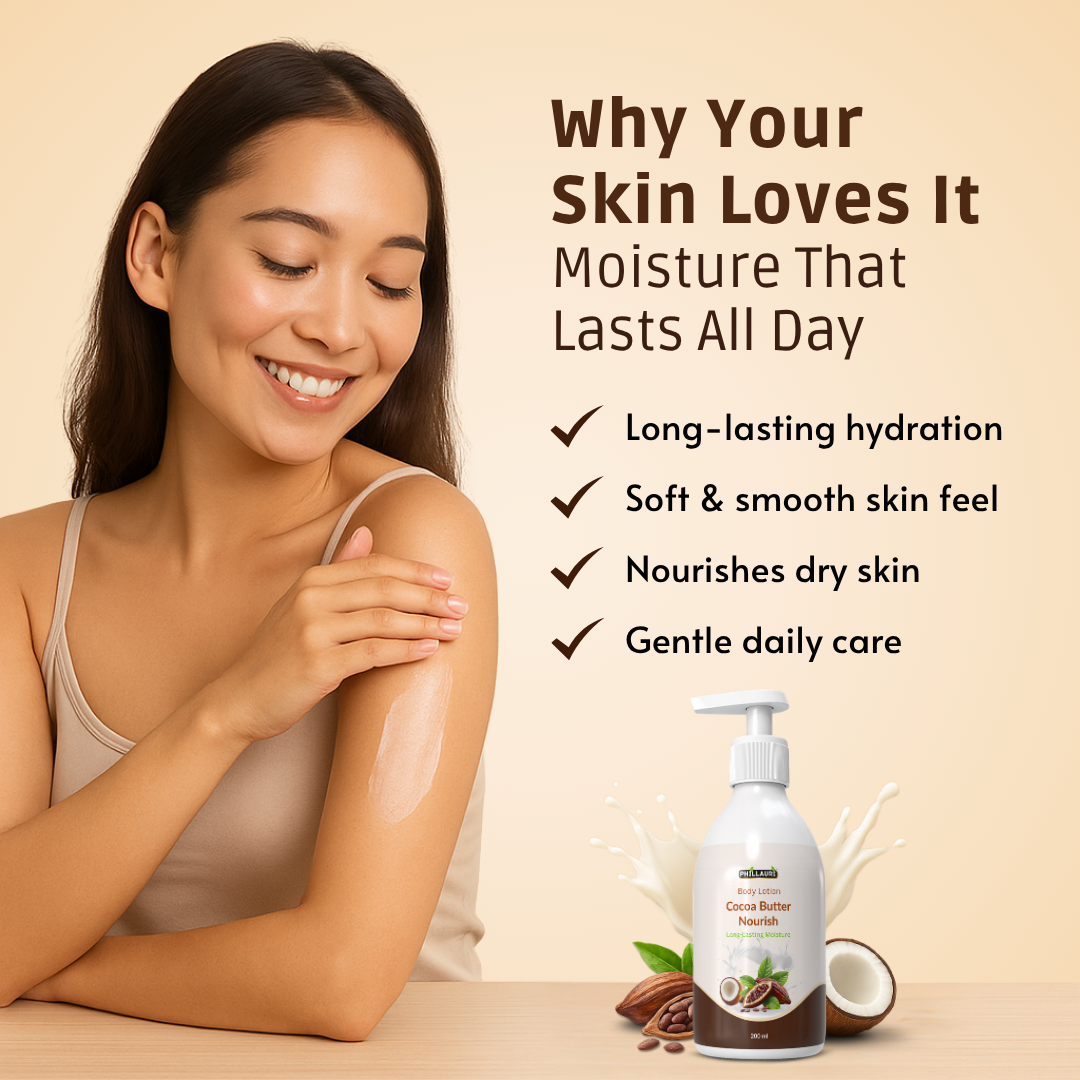 Phillauri Cocoa Butter Body Lotion