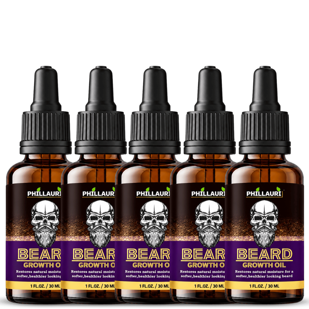 Phillauri Beard Growth Oil – With Castor & Sesame Oil
